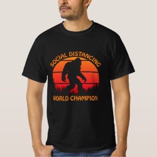 Camiseta Campeão Mundial da Distância Social