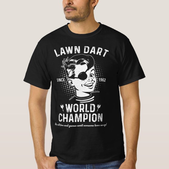 Camiseta Campeão Mundial de Dart (Frente)