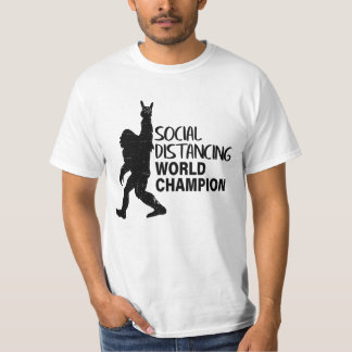 Camiseta Campeão Mundial de Distância Social
