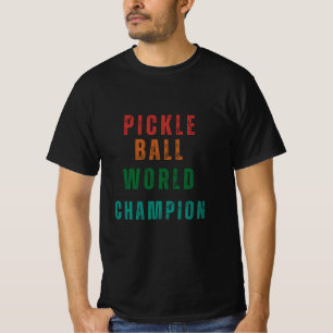 Camiseta Campeão Mundial de Pickleball