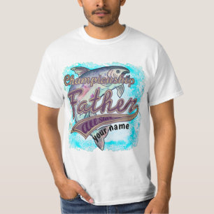 Camiseta Campeão pescador Pai