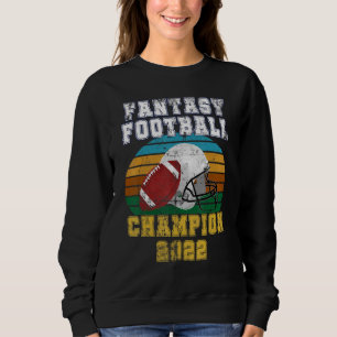 Camiseta Campeão Retro Fantasy Football 2022 League Champ