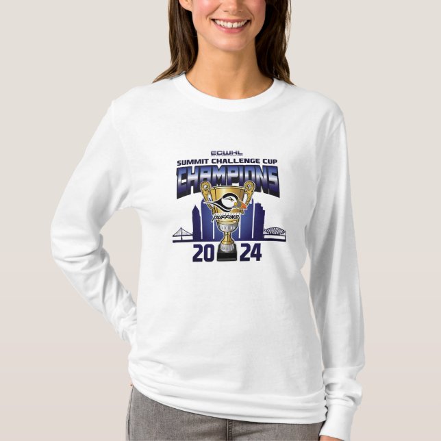 Camiseta Campeões da Copa Desafio da Cúpula de Pittsburgh (Frente)