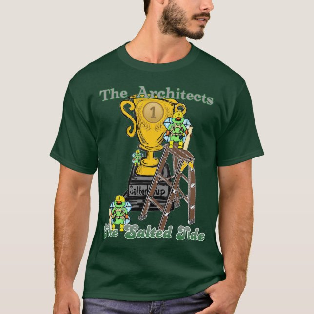 Camiseta Campeões da Taça Salgada de 2024 - Os Arquitetos (Frente)