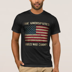 Camiseta Campeões indisputados da guerra mundial