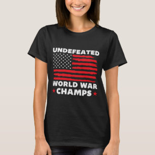 Camiseta Campeões Mundiais Invictos Masculinos 4 de Julho