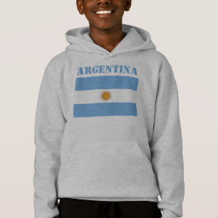 Camiseta Campeonato Argentina de Bandeira Futebol Hoodie