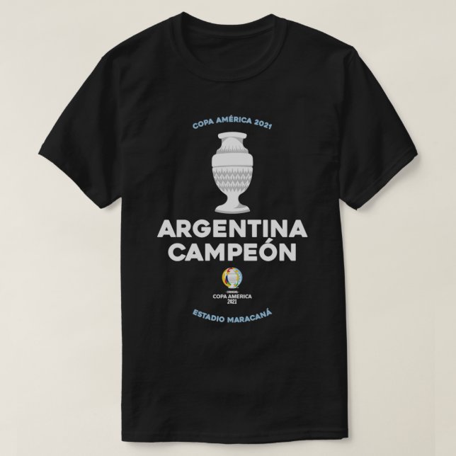 Camiseta Campeonato da América de 2021 Argentina  (Frente do Design)