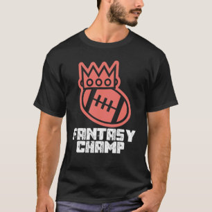 Camiseta Campeonato da Liga de Futebol da Fantasy DFS