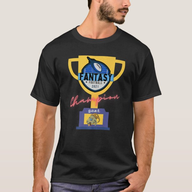 Camiseta Campeonato da Liga T 2021 de Futebol Fantasy (Frente)