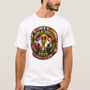 Camiseta Campeonato de Bandeiras Internacionais da Copa do