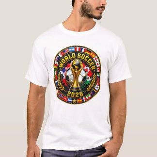Camiseta Campeonato de Bandeiras Internacionais da Copa do