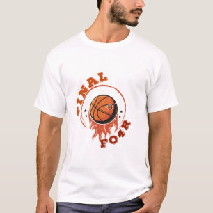 Camiseta Campeonato de Basquete Hoops Fire