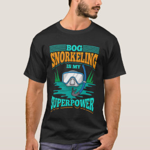 Camiseta Campeonato de Mergulhador de Snorkel de Pântano Pâ