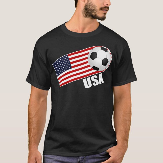 Camiseta Campeonato do mundo do futebol dos EUA (Frente)
