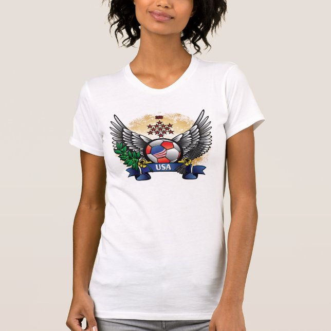 Camiseta Campeonato do mundo dos EUA (Frente)