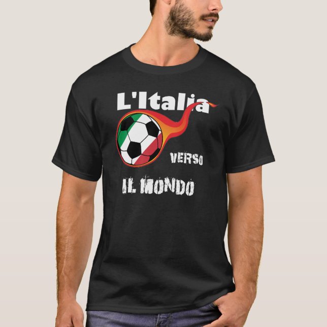 Camiseta Campeonato do Mundo - Itália vs. Mundo (Frente)