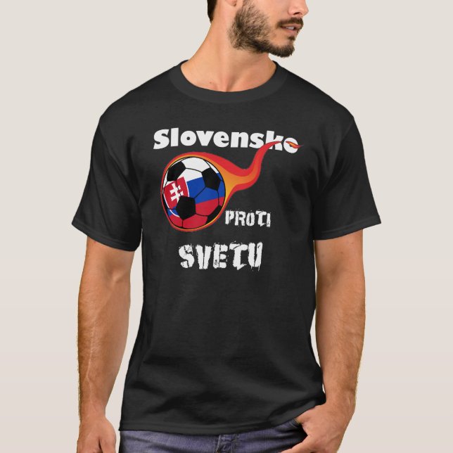 Camiseta Campeonato do mundo - Slovakia contra o mundo (Frente)