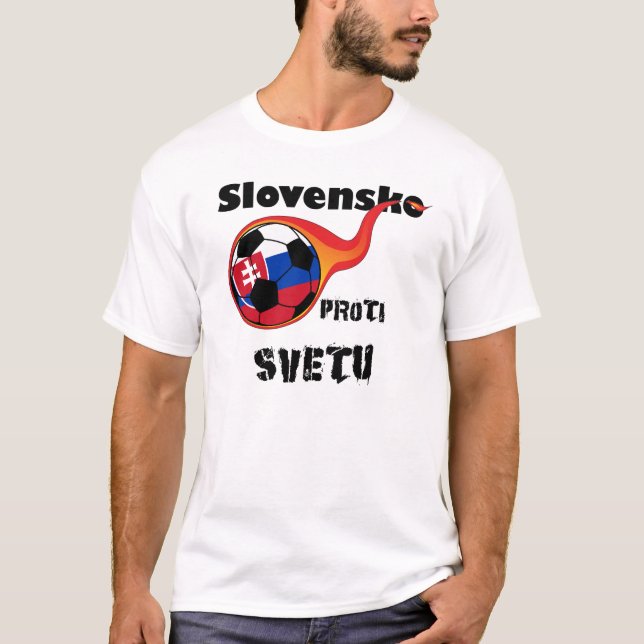 Camiseta Campeonato do mundo - Slovakia contra o mundo (Frente)