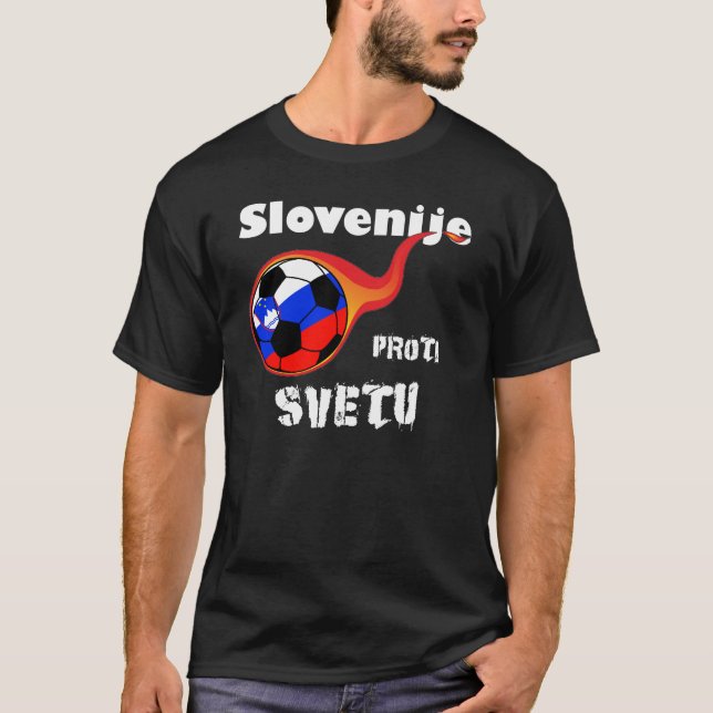 Camiseta Campeonato do mundo - Slovenia contra o mundo (Frente)