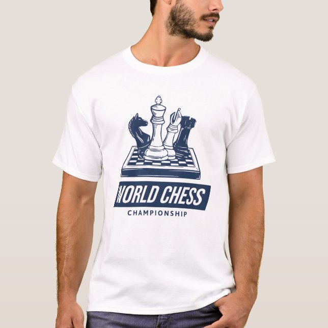 Camiseta campeonato mundial de xadrez (Frente)