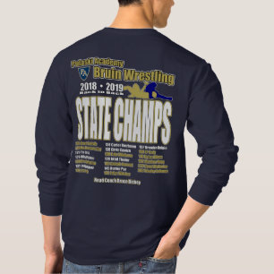 Camiseta Campeonato Pulaski de Luta de 2019