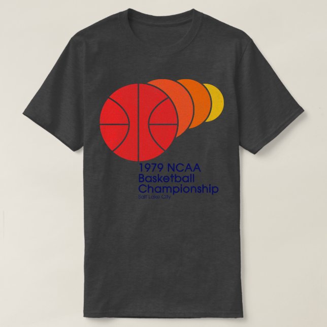 Camiseta Campeonato Universitário de Basquete de 1979 (Frente do Design)