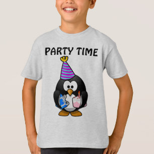 CAMISETA CAMPEONATOS DE PINGUIM DE ANIVERSÁRIO