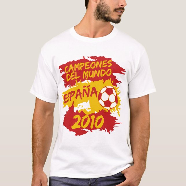 Camiseta Campeones del Mundo 2010 (Frente)