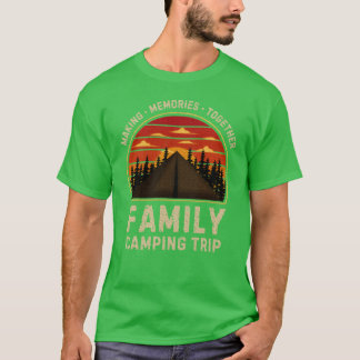 Camiseta Camper Camp Family Campingrip 2024 Matching vintag