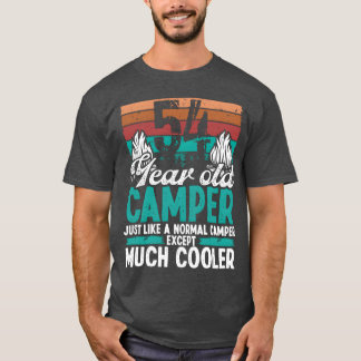 Camiseta Camper de 54 anos de idade Scouting Camping Aniver