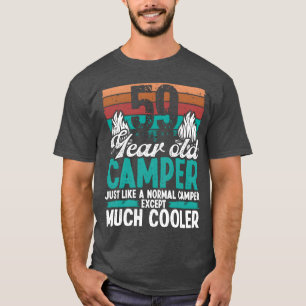 Camiseta Camper de 59 anos de idade Scouting Camping 59 Ani