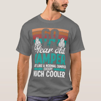 Camiseta Camper de 69 anos de idade Scouting Camping Aniver