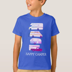 Camiseta CAMPER FELIZ CLIENTE DE Trailer RV Campervan vanli