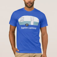 CAMPER FELIZ? trailer de acampamento Vintage PERSO