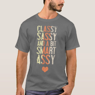 Camiseta Camper Queen Classy Sassy E Bit Smart Assy Engraça