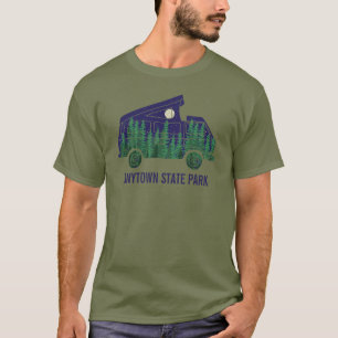 Camiseta Camper Van com Gráfico de Texto Personalizado de 