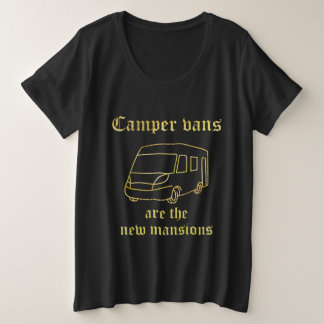 Camiseta Camper Vans Novas Manchas Douradas