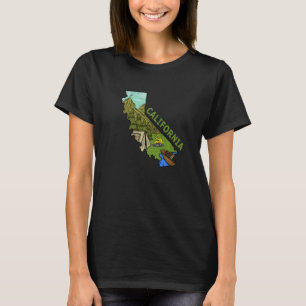 Camiseta Camper Wilderness ao ar livre do Parque Nacional d