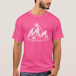 Camiseta Campers Paradise Mountain Moon Star
