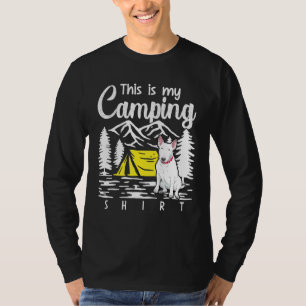 Camiseta Campfire Bull Terrier Este É O Meu Acampamento