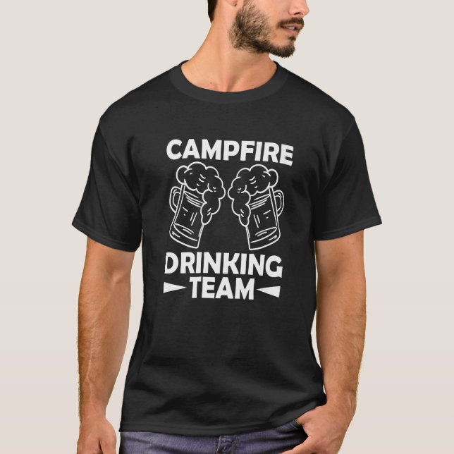 Camiseta Campfire Drinking Team  2 (Frente)
