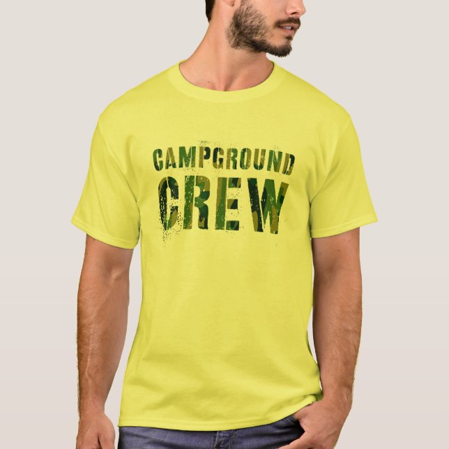 Camiseta CAMPGROUND TRW Camo Conselheiro de Verão (Frente)