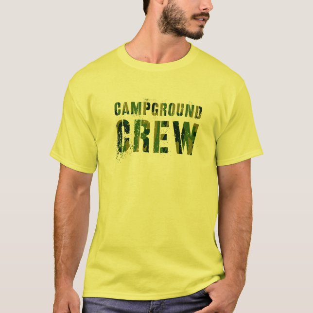 Camiseta CAMPGROUND TRW Camo Conselheiro de Verão (Frente)
