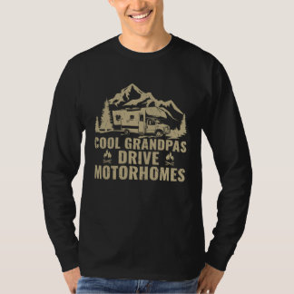 Camiseta Camping Camper Cool Grandpas Drive Motorhomes