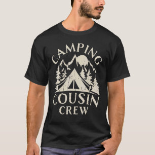 Camiseta Camping Cousins Crew Family Reunion Road Matc