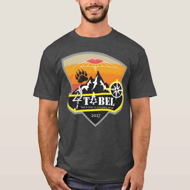 Camiseta Camping day retro (Frente)