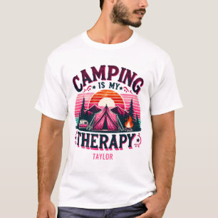 Camiseta Camping É Minha Terapia