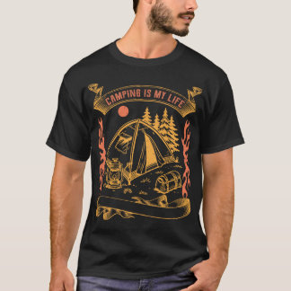 Camiseta Camping Is My Life