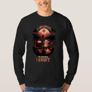 Camiseta Camping Is My Version of Luxury